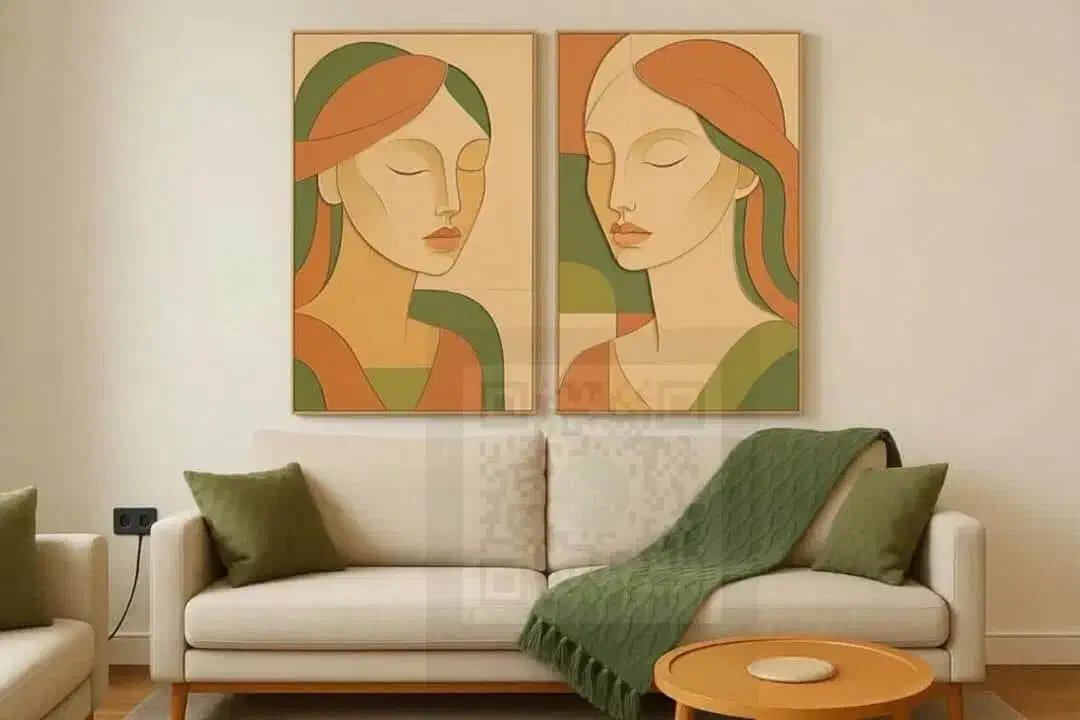 تابلو نقاشی  رنگ روغن آماده ارسال|تابلو، نقاشی، عکس|تهران, سید خندان (جلفا)|دیوار