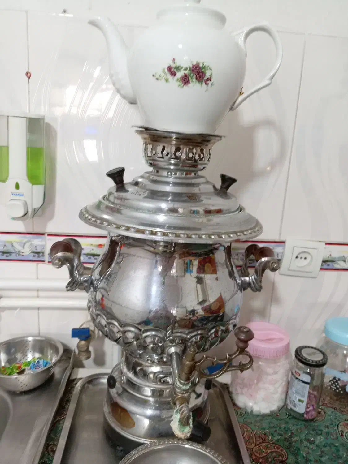 سماور|سماور، چایساز، قهوهساز|تبریز, |دیوار