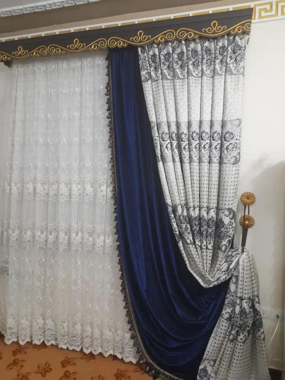 پرده|پرده، رانر، رومیزی|بروجرد, |دیوار