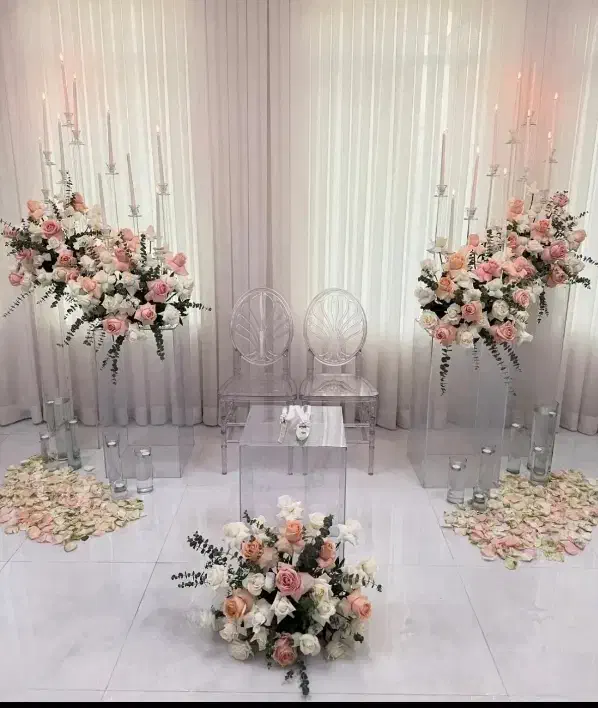 کرایه شمعدان کریستال /میز پلکسی/میز نامزدی|خدمات پذیرایی، مراسم|اصفهان, شهریار|دیوار