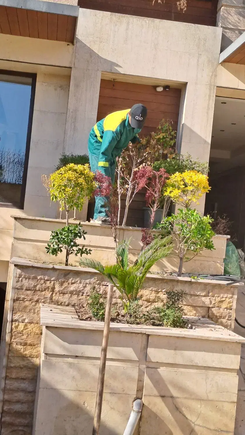 خدمات باغبانی و فضای سبز و آبیاری قطره ای هوشمند|خدمات باغبانی و درختکاری|تهران, جنتآباد شمالی|دیوار