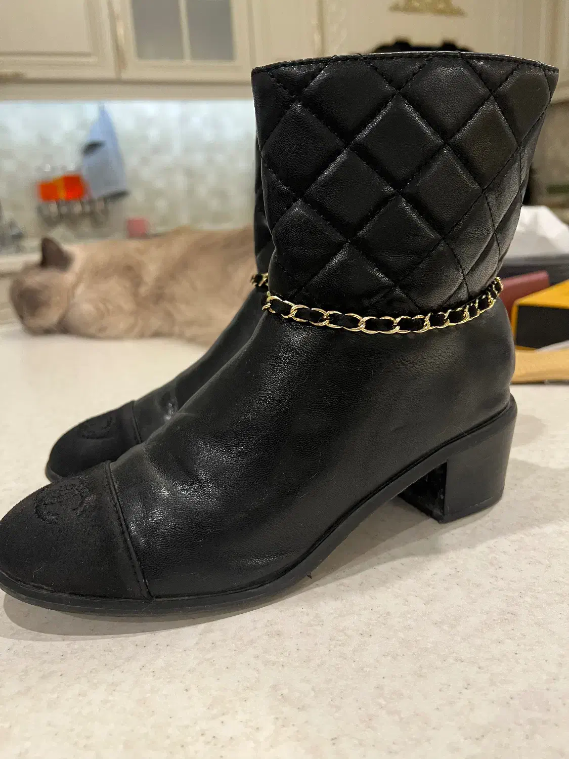 نیم بوت شنل سایز ۳۹پاشنع ۵مستر کوالیتی|کیف، کفش، کمربند|تهران, ازگل|دیوار