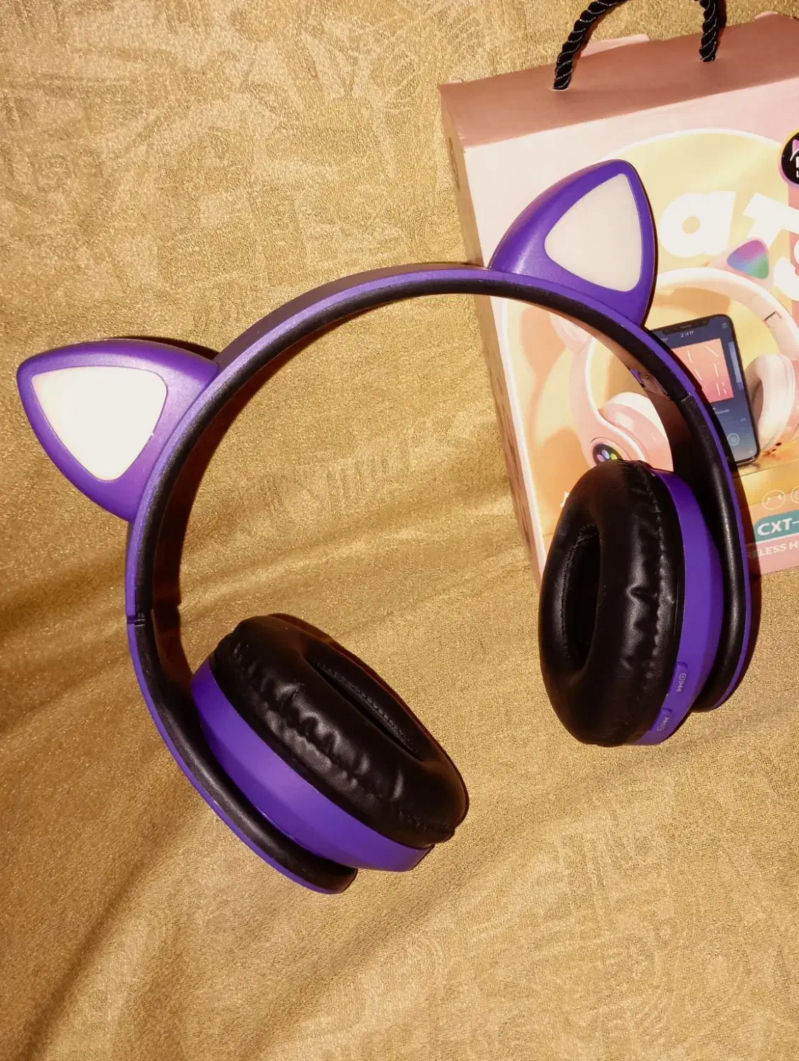 هدفون گربه ای آکبند|لوازم جانبی موبایل و تبلت|تبریز, |دیوار