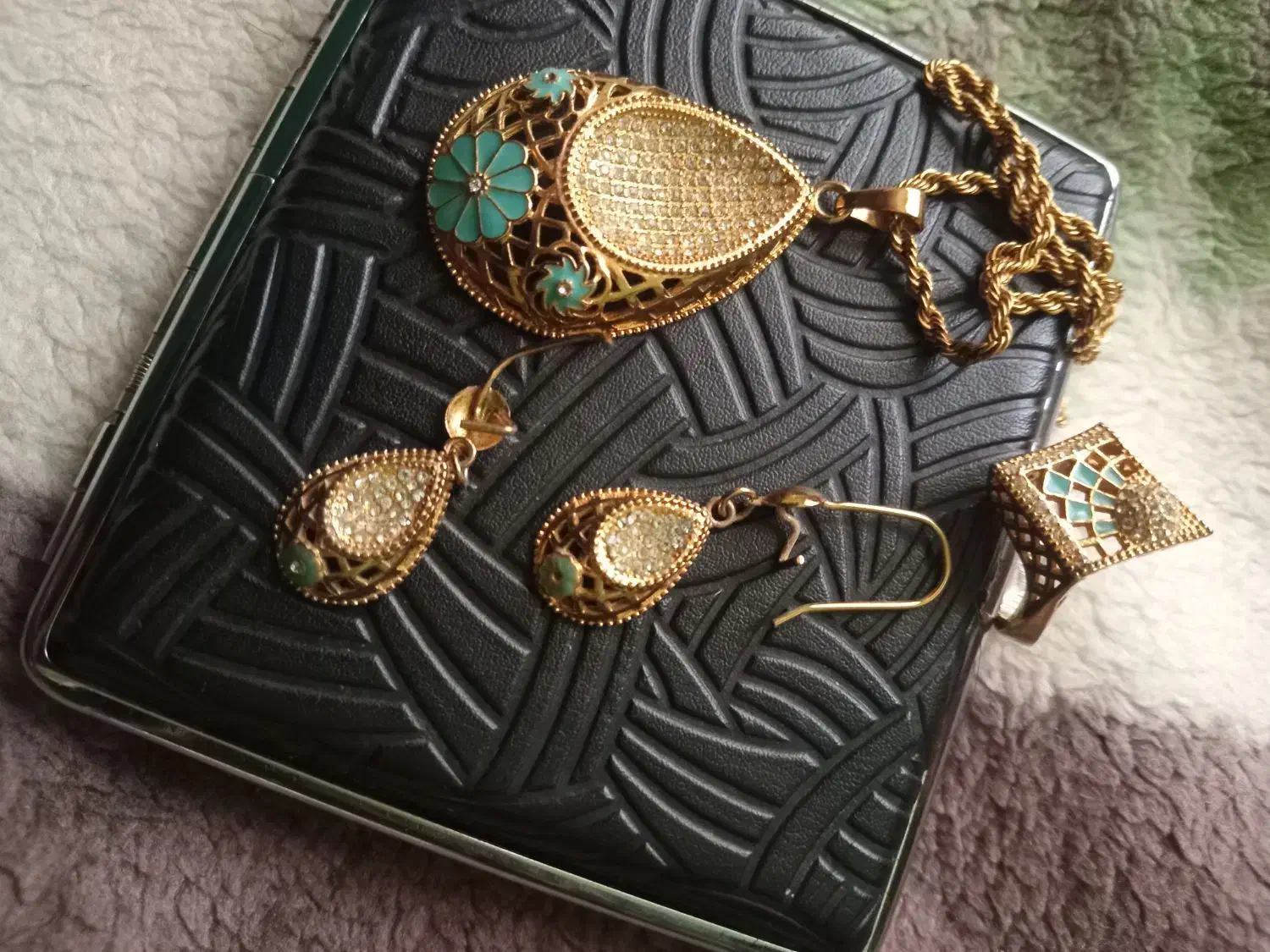 زنجیر پلاک و انگشتر ست|بدلیجات|اردبیل, |دیوار