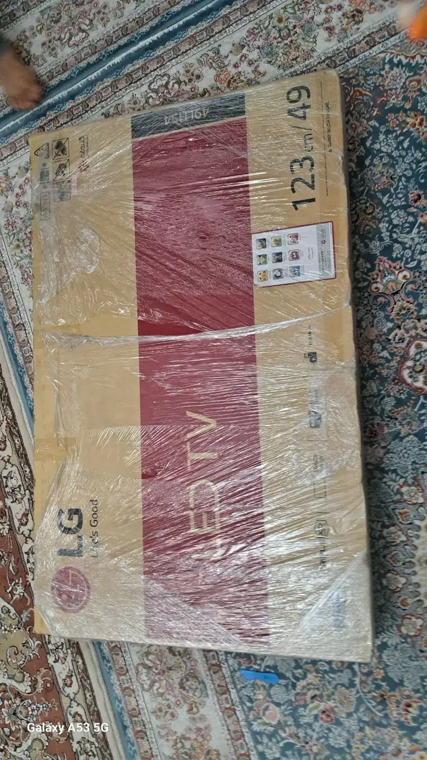 کارتن ال ای دی ال جی سالم|تلویزیون و پروژکتور|تهران, تهرانپارس شرقی|دیوار