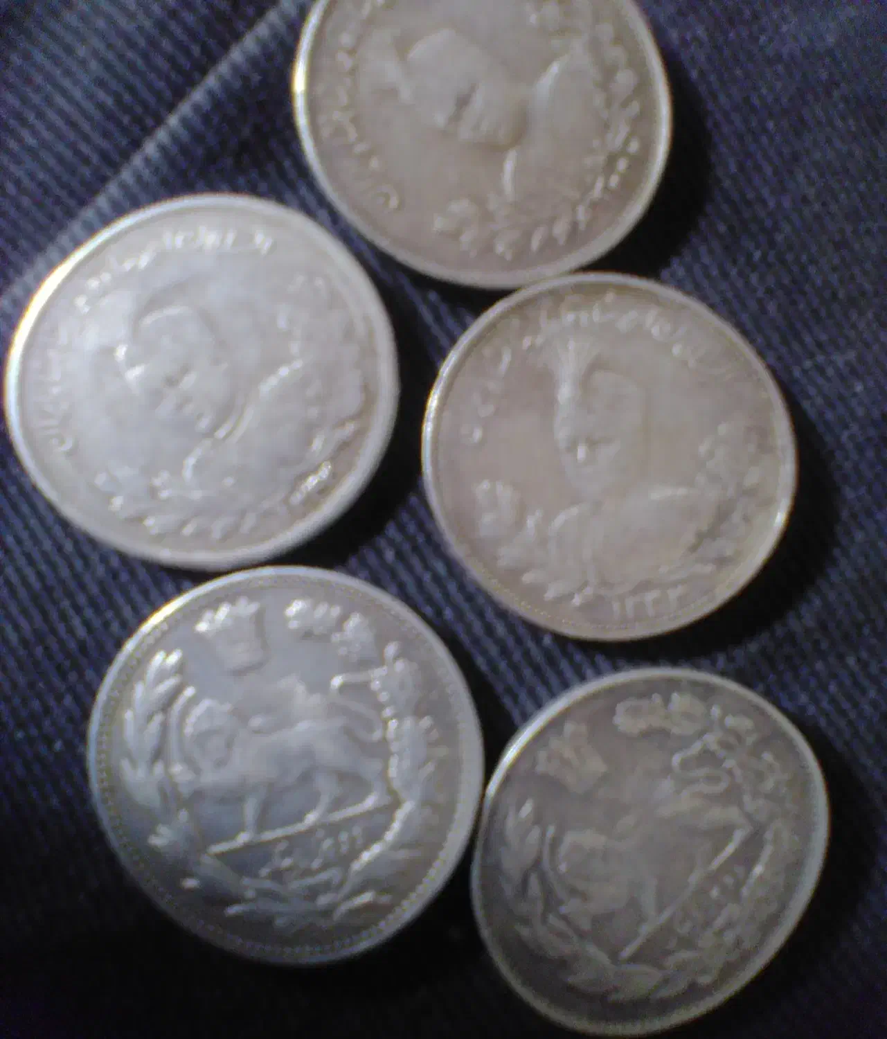 سکه احمد شاه و ناصرالدین شاه و پهلوی|کلکسیون سکه، تمبر، اسکناس|تویسرکان, |دیوار