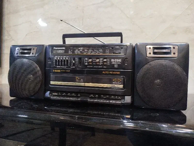 رادیو ضبط پرتابل پاناسونیک Panasonic|سیستم صوتی خانگی|ساوه, |دیوار