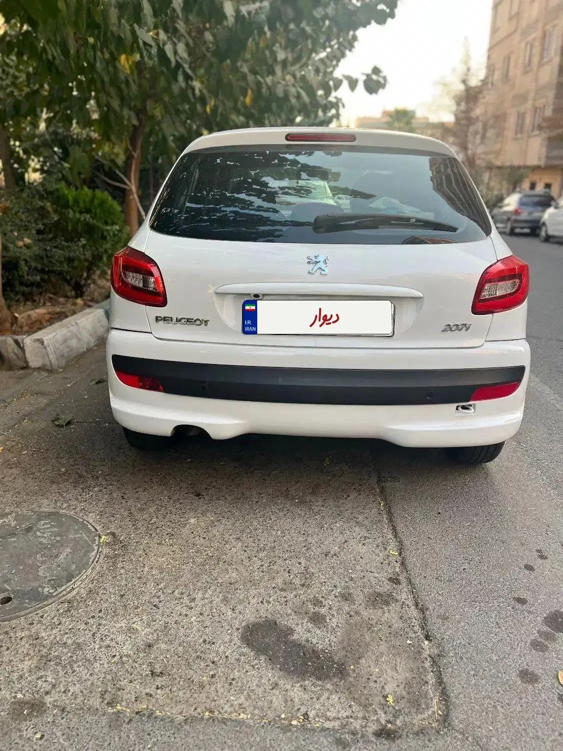 پژو۲۰۷ فرمان برقی فول بدون رنگ|خودرو سواری و وانت|تهران, شهرک آزمایش|دیوار