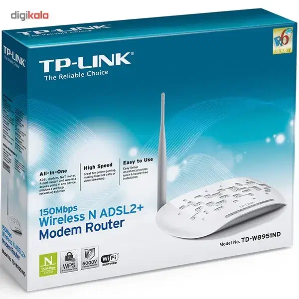 مودم TP-LINK کاملا نو|مودم و تجهیزات شبکه|مرند, |دیوار