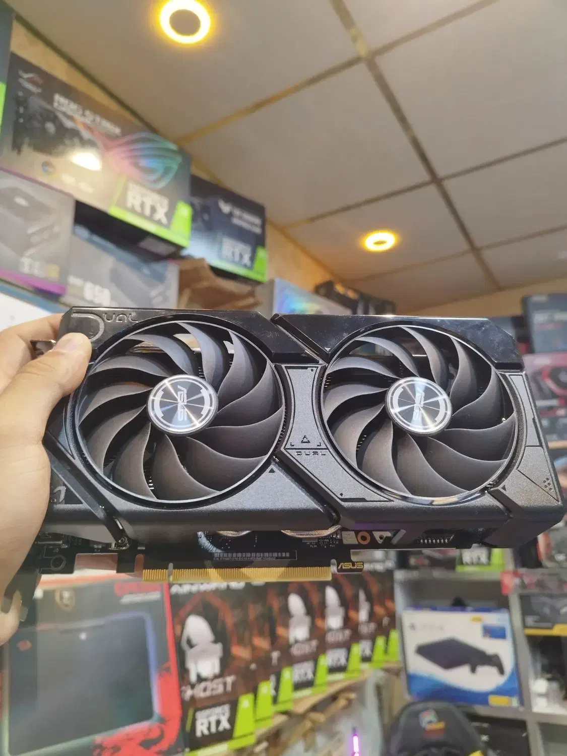 کارت گرافیک asus dual oc 4060ti 16GB|قطعات و لوازم جانبی رایانه|تهران, تهرانسر شمالی|دیوار