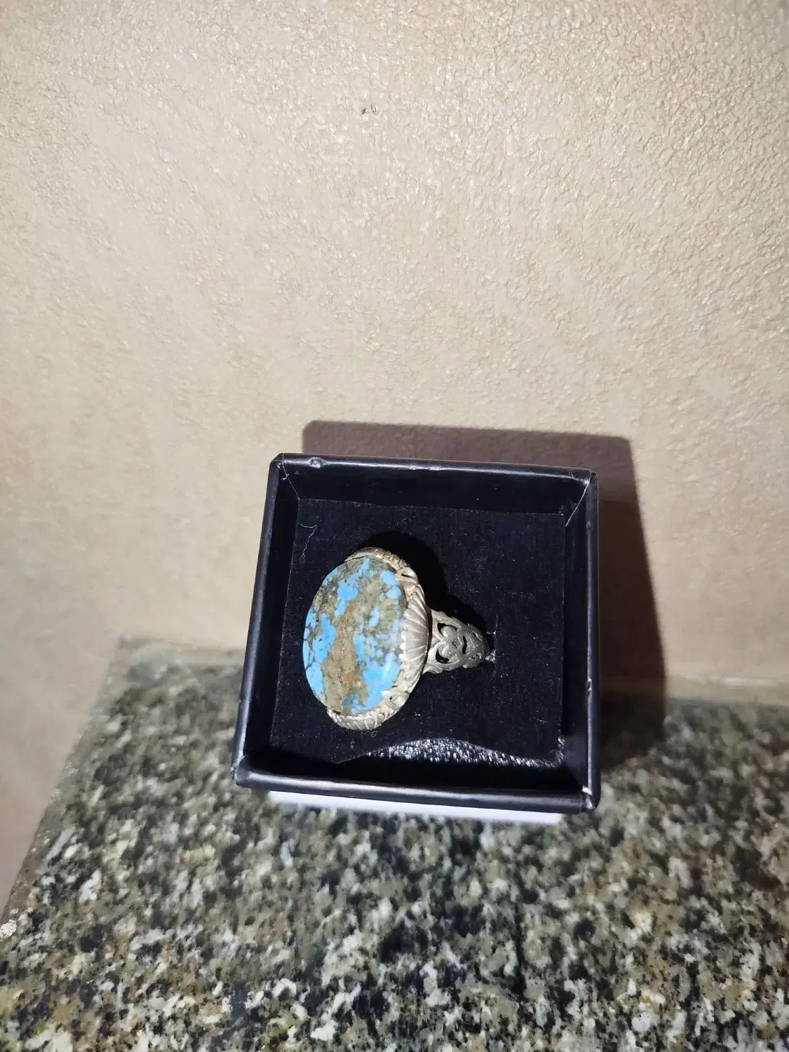 انگشتر فیروزه|زیورآلات و اکسسوری|همدان, |دیوار