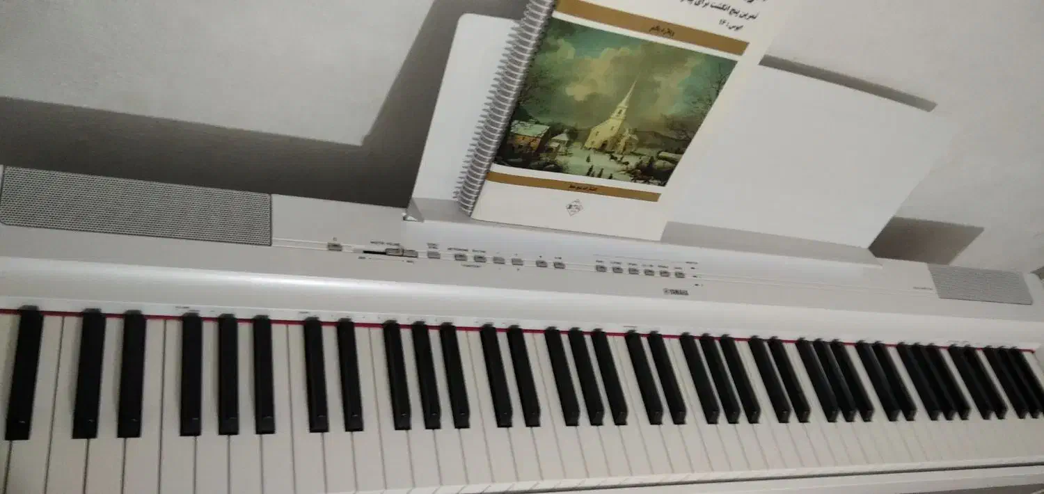 پیانو یاماها p125a|پیانو، کیبورد، آکاردئون|ایلام, |دیوار