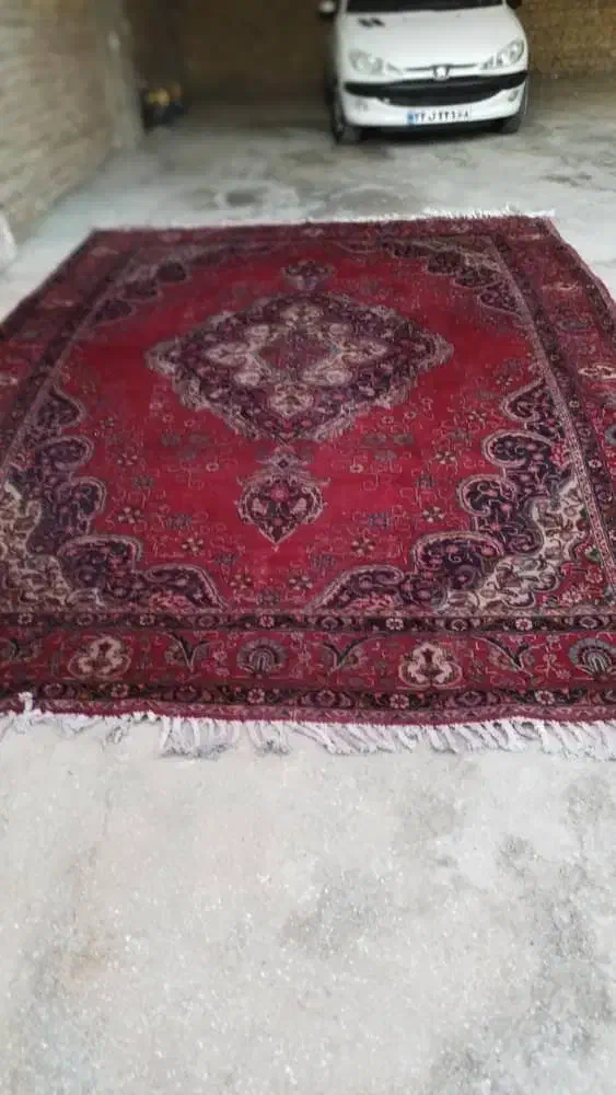 فرش دست باف۱۲متری|فرش|تنکمان, |دیوار