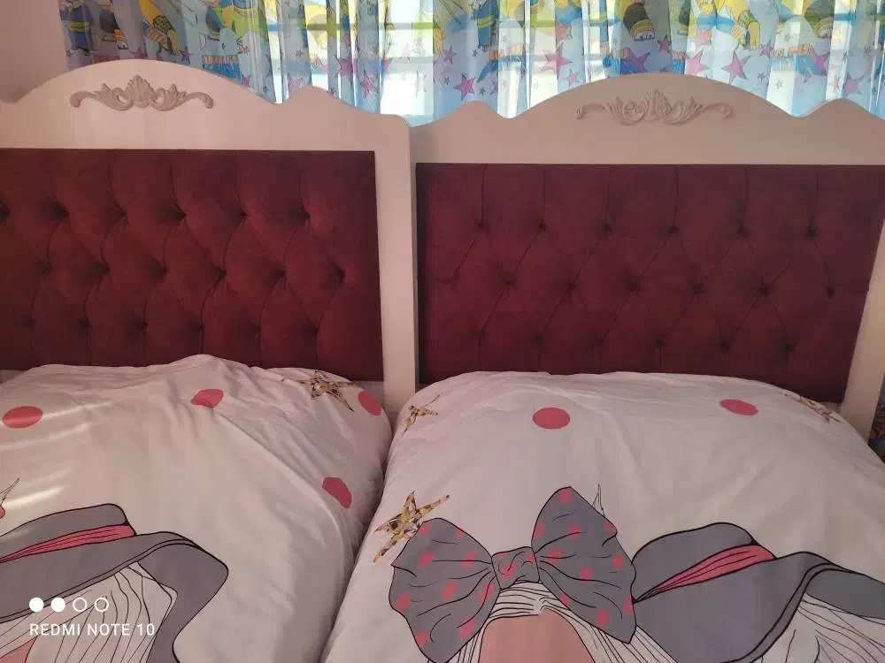 تخت نوجوان 90*200|تخت و سرویس خواب|تهران, تسلیحات|دیوار