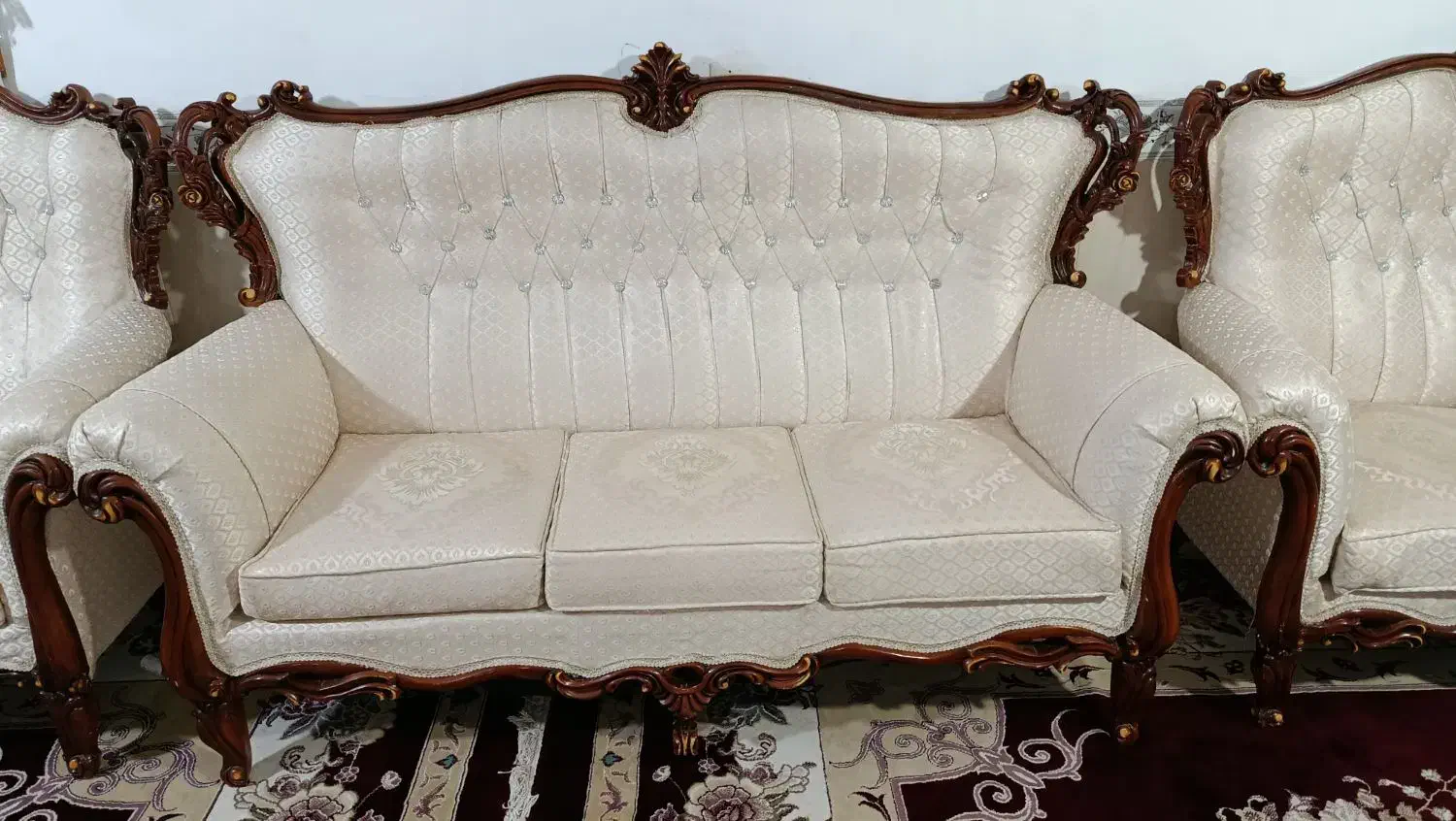 مبل سلطنتی|مبلمان خانگی و میز عسلی|سرپل ذهاب, |دیوار