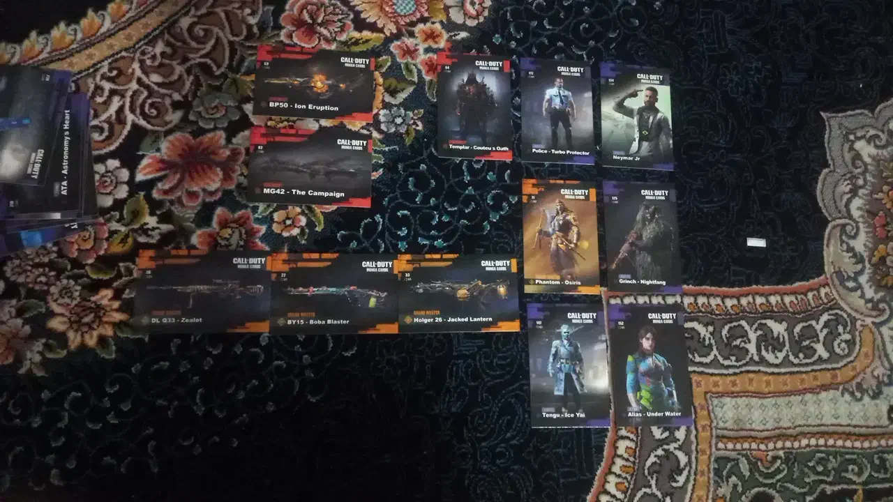 تعدادی کارت کالاف زیر قیمت|کنسول، بازی ویدئویی و آنلاین|ساوه, |دیوار