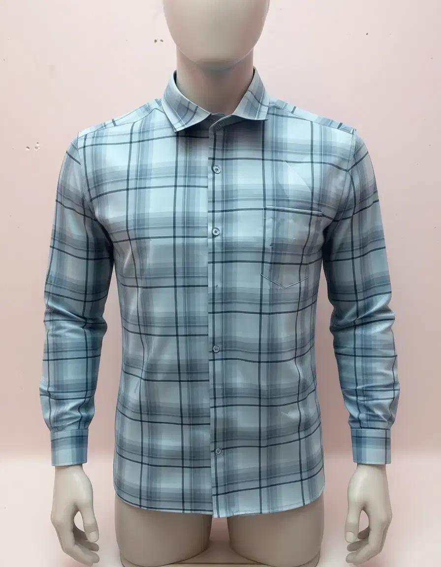 پیراهن مردانه پارچه تترون عمدهای و تکی|لباس|قم, تولید دارو و یخچال|دیوار