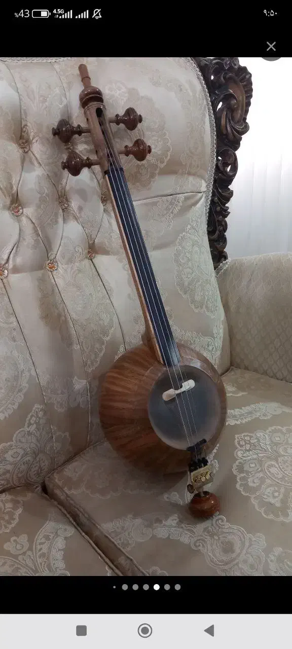 کمانچه بنائیان|سازهای سنتی|کرمانشاه, |دیوار