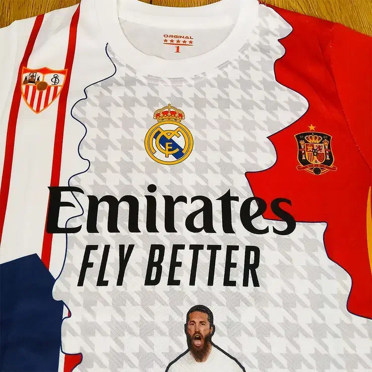 کیت منتخب سرخیو راموس با‌تگ‌لیزری‌ست‌فوتبالی‌پسران|لباس|شاهرود, |دیوار