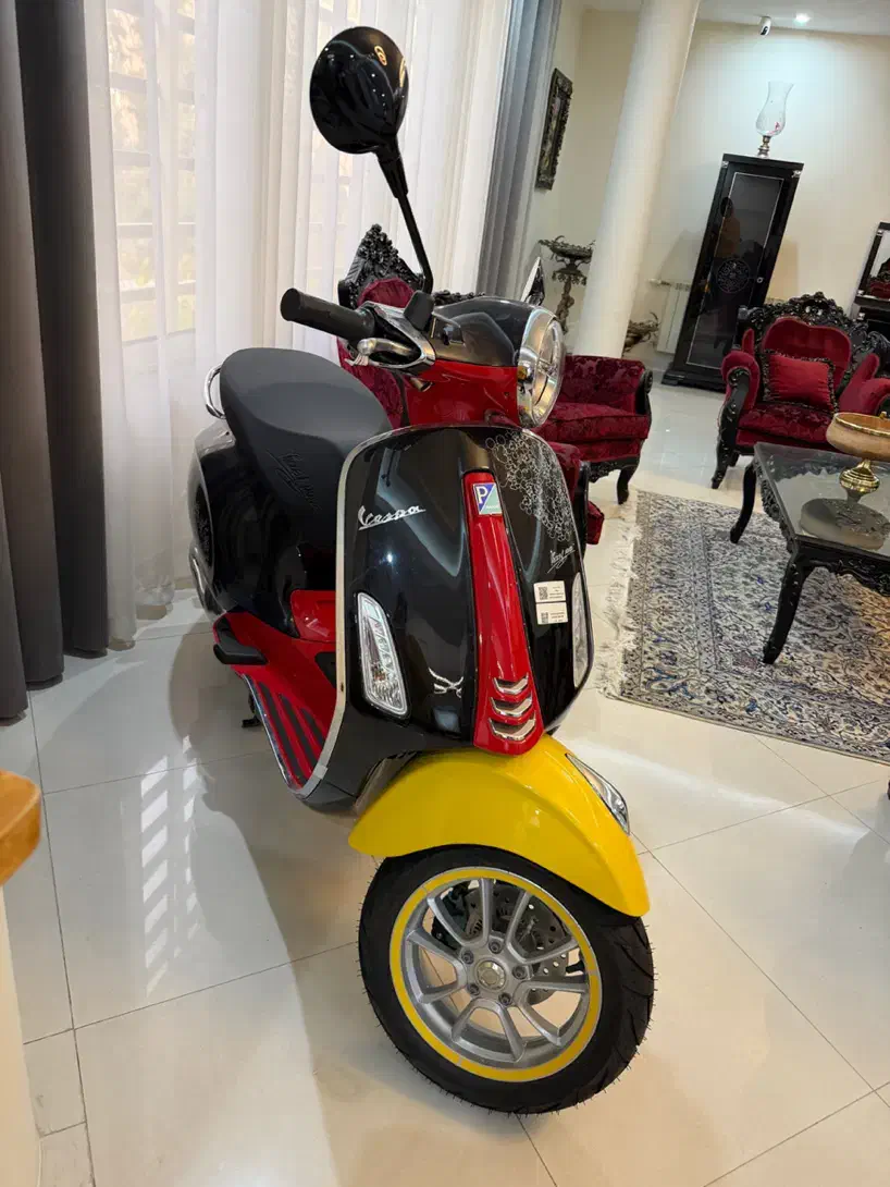 وسپا میکی موس Vespa Primavera Disney Mickey Mouse|موتورسیکلت|تهران, الهیه|دیوار
