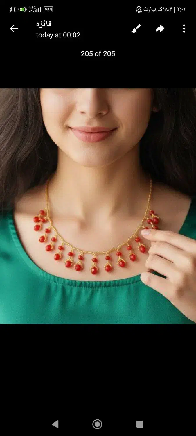 گردنبند دست ساز|بدلیجات|همدان, |دیوار