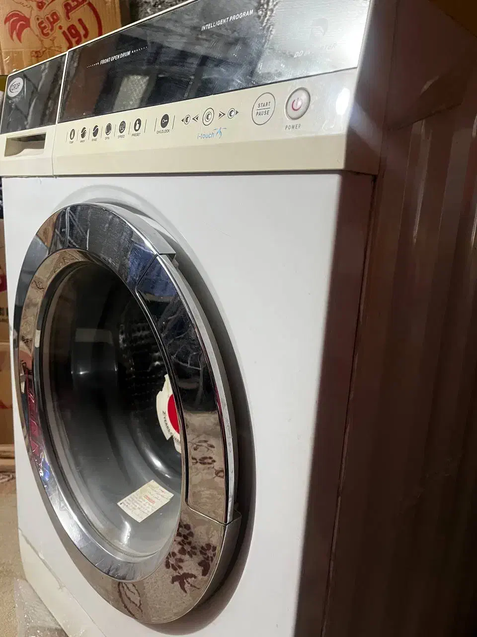 ماشین لباسشویی ۸کیلویی|ماشین لباسشویی و خشک‌کن لباس|امیدیه, |دیوار