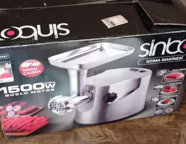 چرخ گوشت Sinbo 1500W|خردکن، آسیاب، غذاساز|پیر بکران, |دیوار