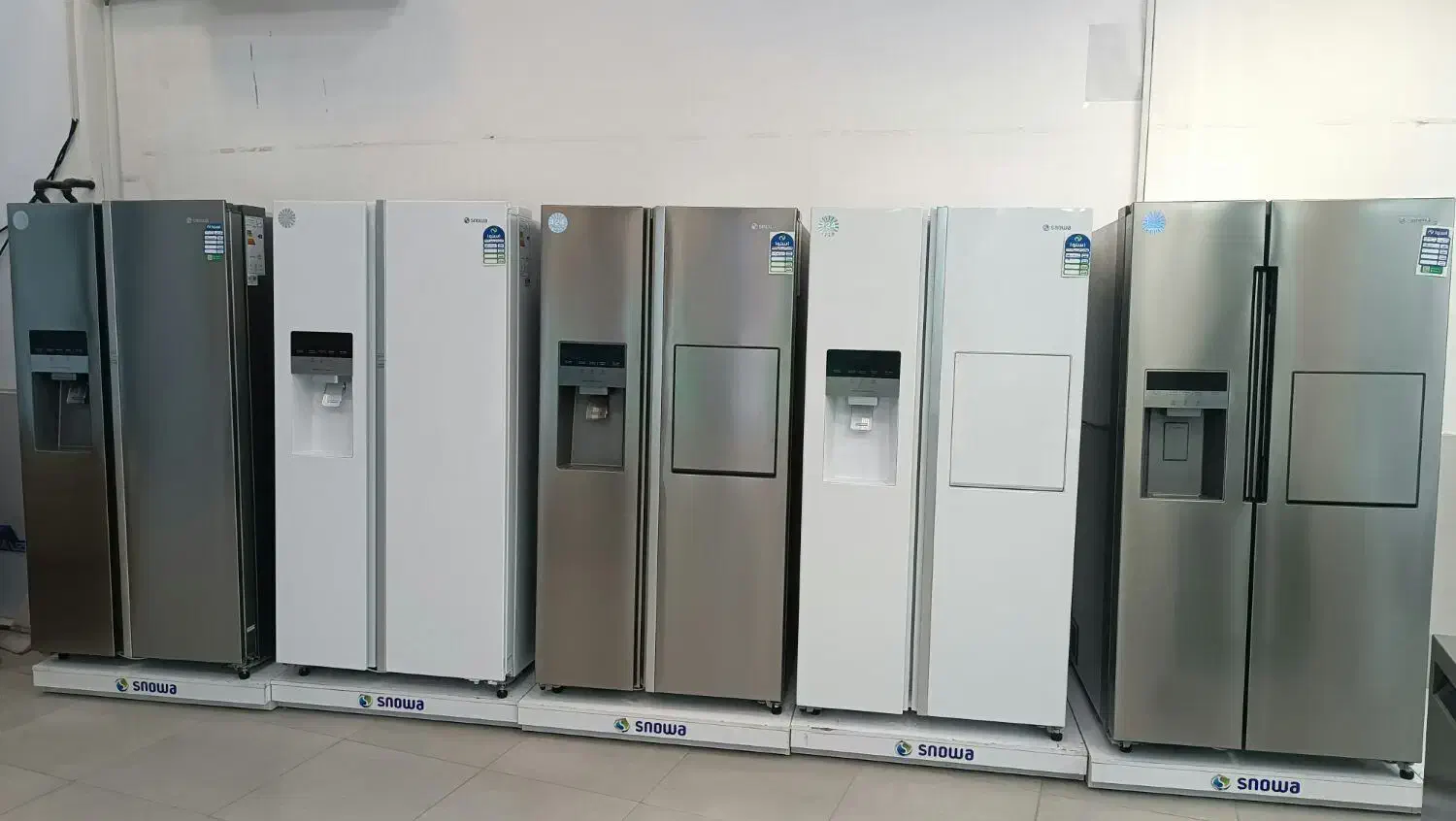 ساید بای ساید اسنوا و دوو|یخچال و فریزر|خرم‌آباد, |دیوار