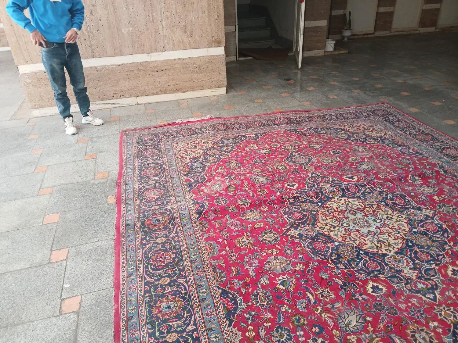 فرش دستباف|فرش|مشهد, مهدی آباد|دیوار