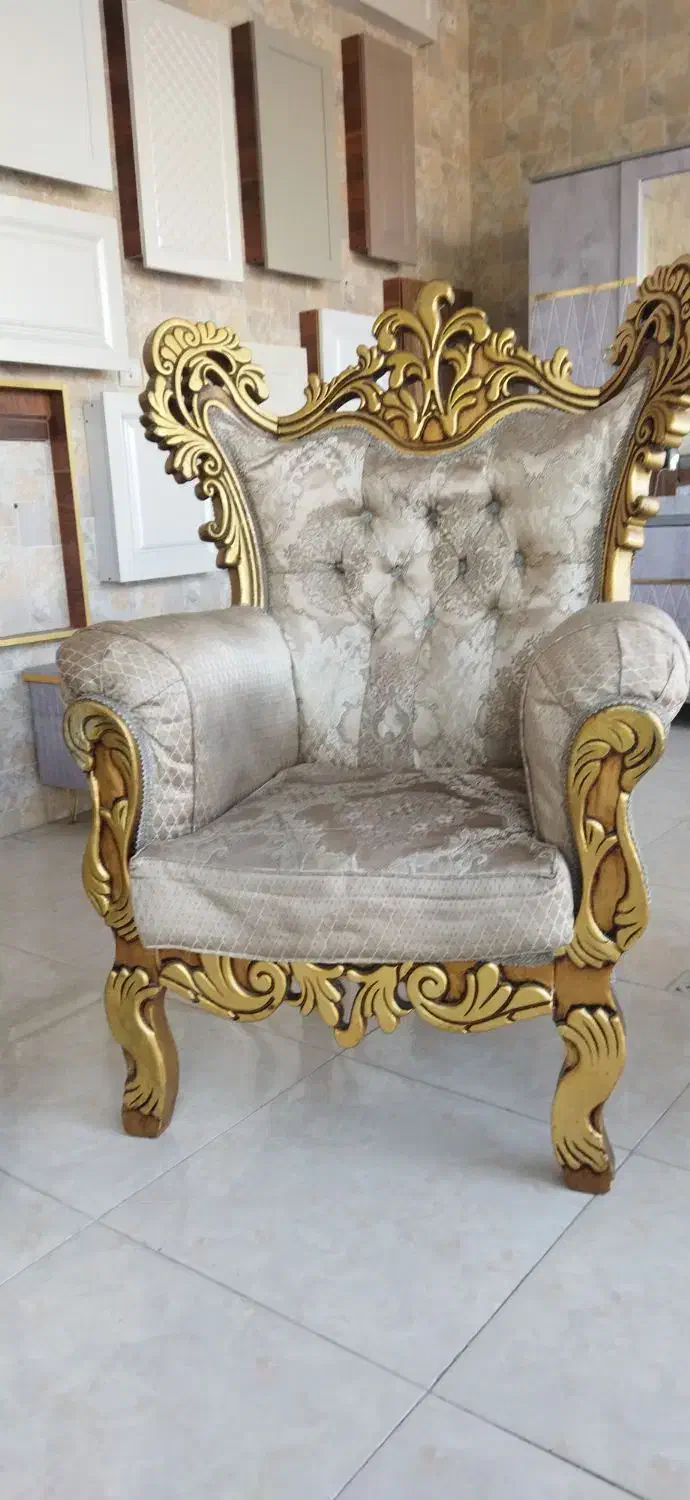 مبل راحتی هفت نفره تاج بلند|مبلمان خانگی و میز عسلی|آران و بیدگل, |دیوار