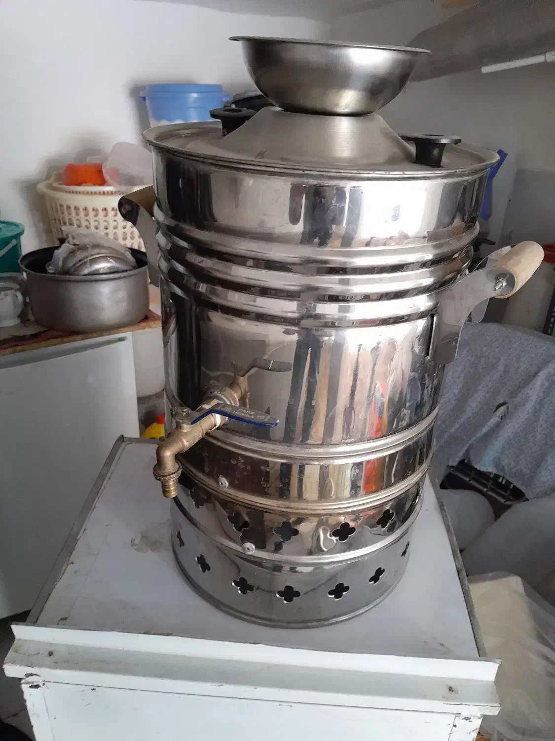 سماور صنعتی چای خانه|سماور، چای‌ساز، قهوه‌ساز|سقز, |دیوار