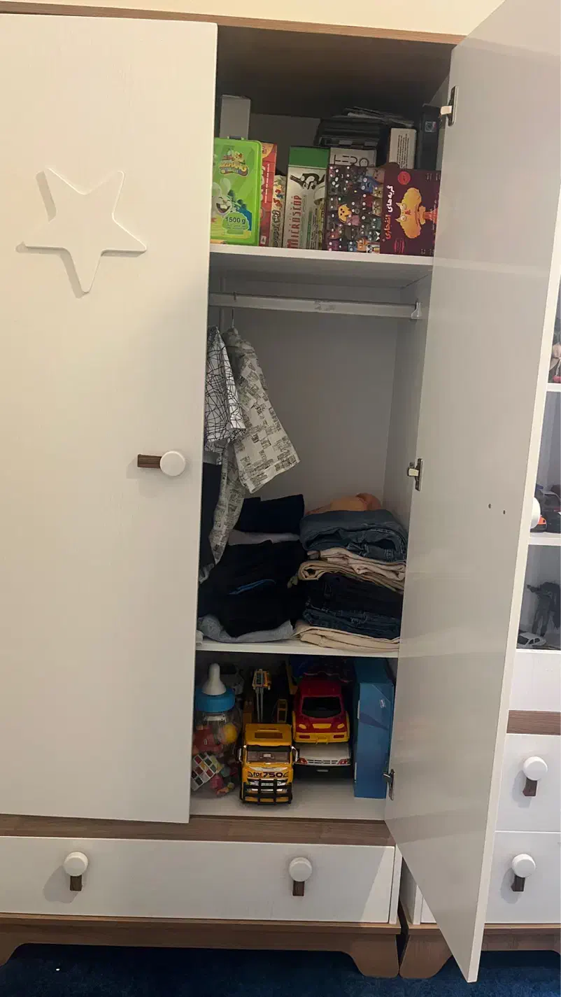 سرویس خواب نوزاد/ کودک شو|تخت و سرویس خواب|پردیس, فاز ۲|دیوار