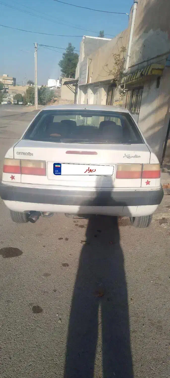 زانتیا سفید|خودرو سواری و وانت|کرمانشاه, |دیوار