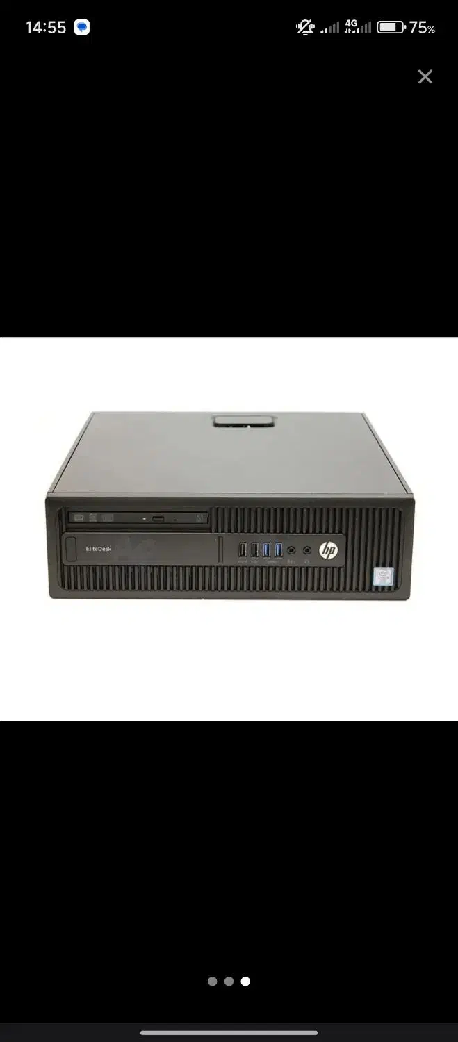 کامپیوتر دسکتاپ اچ پی نسل ۶ و مانیتور ایسر|رایانه رومیزی|تهران, قبا|دیوار