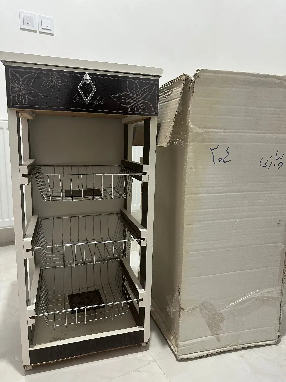 سبد سیب زمینی و پیاز|صنایع دستی و سایر لوازم تزئینی|بجنورد, |دیوار