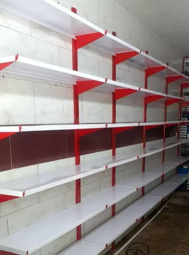 کفی قفسه و پایه|کتابخانه، شلف، قفسههای دیواری|رشت, شهرک قدس|دیوار