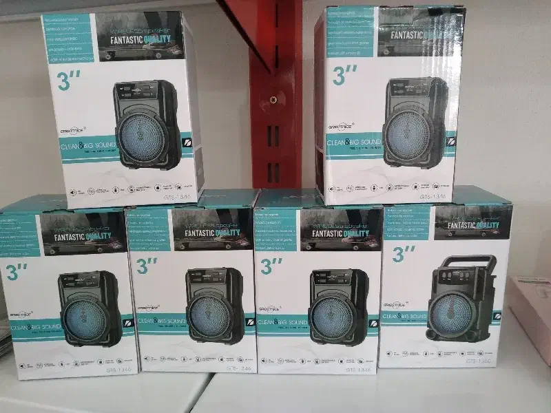 اسپیکر ۳ اینچ بلوتوثی|پخش‌کننده همراه|گمیشان, |دیوار