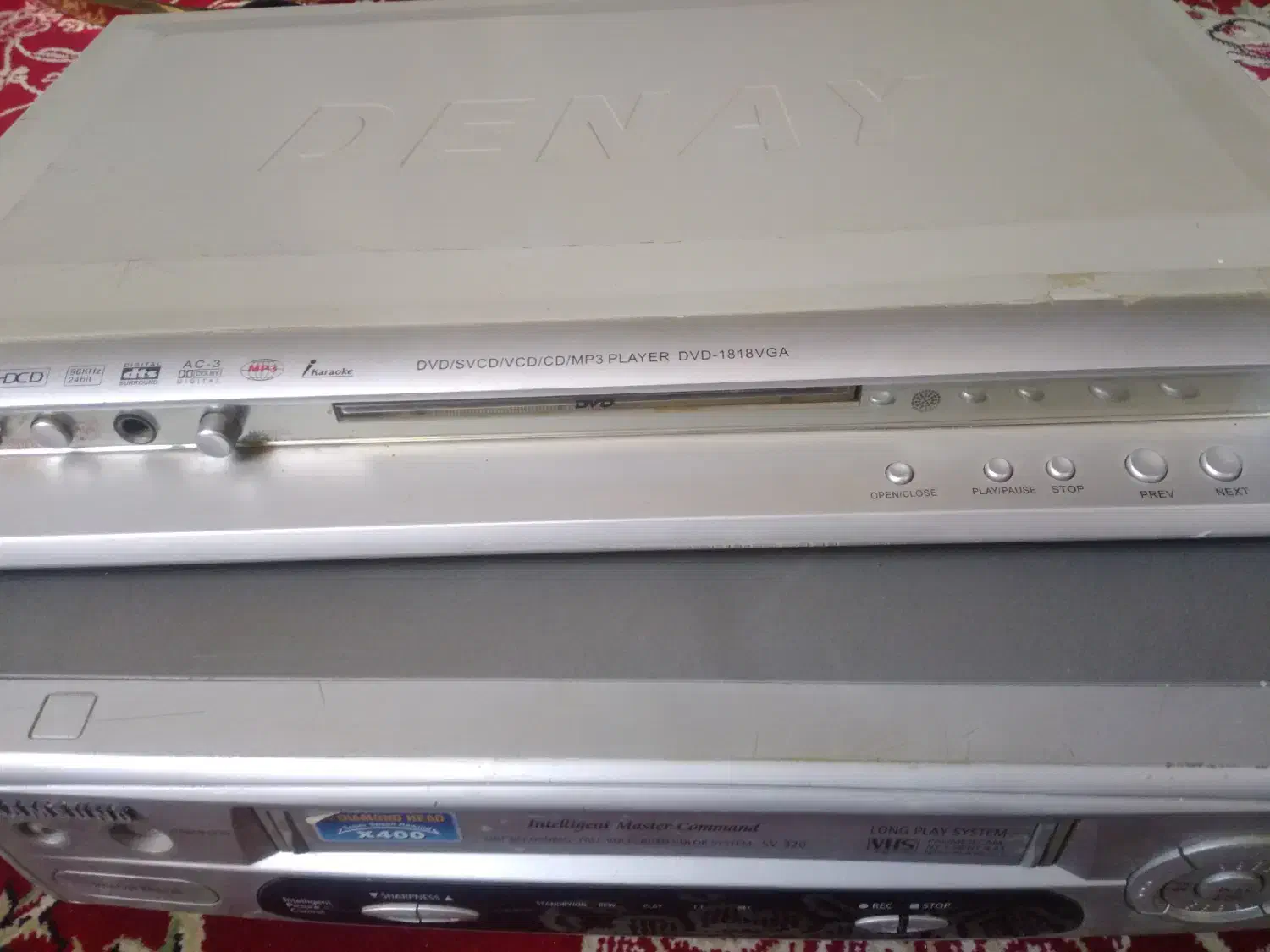 دوتا دستگاه دی وی دی|پخش‌کننده DVD و ویدیو|دامغان, |دیوار