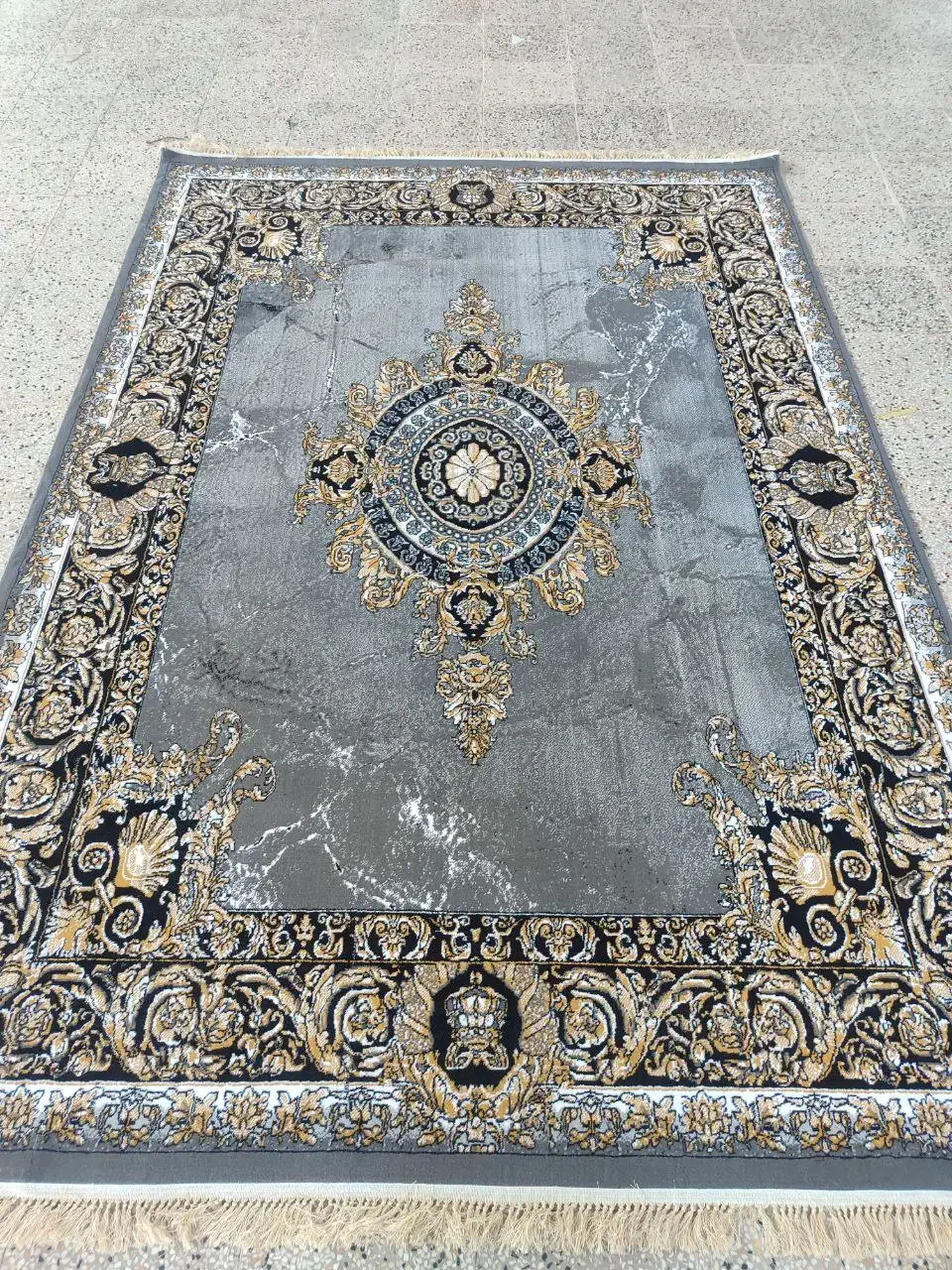 فرش نقشه ژیوا دودی ۱۲ - ۹ - ۶ متری نو|فرش|تفرش, |دیوار