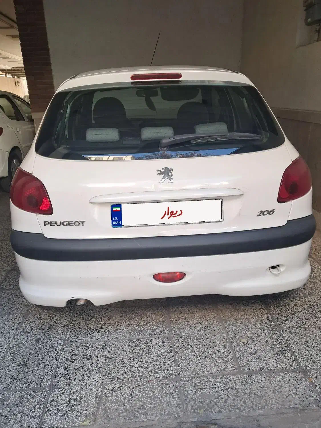 ۲۰۶ تیپ ۲ مدل ۸۸|خودرو سواری و وانت|مشهد, فلسطین|دیوار