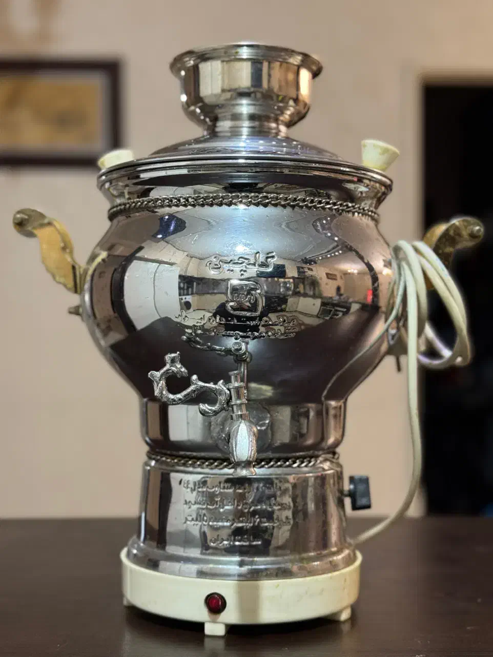 سماور برقی ۶ لیتری جنس عالی|سماور، چایساز، قهوهساز|زاهدان, |دیوار