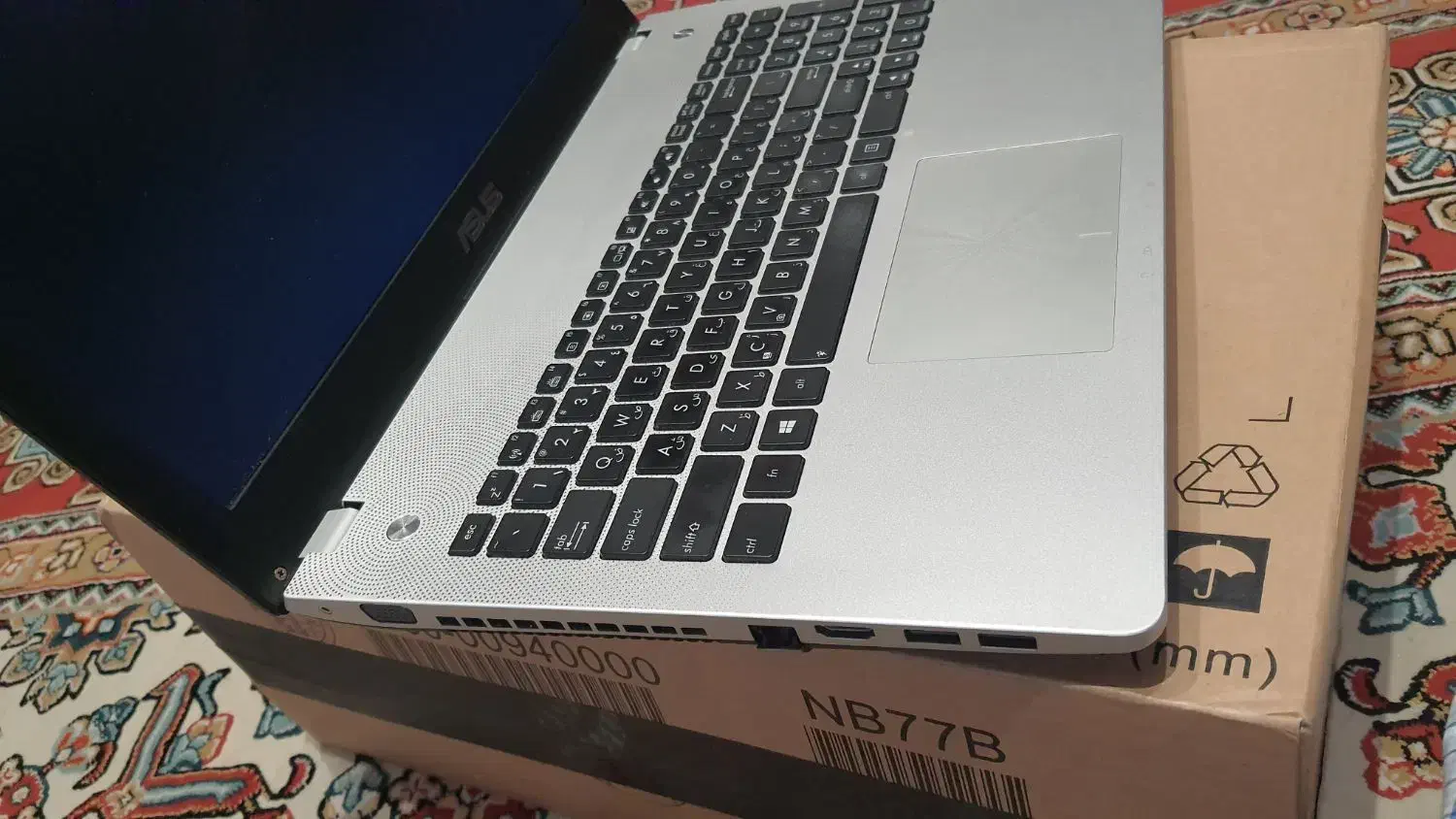 لپتاپ asus n56 jn|رایانه همراه|زنجان, |دیوار