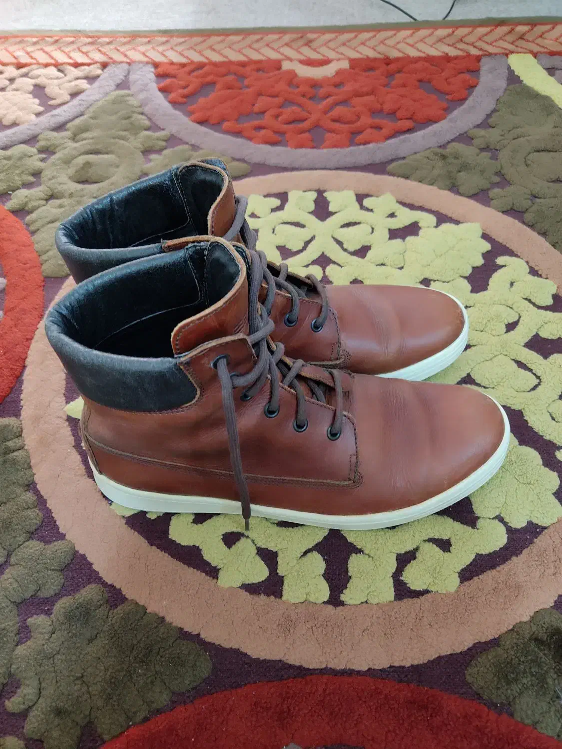 نیم بوت چرم ایتالیایی|کیف، کفش، کمربند|ماکو, |دیوار