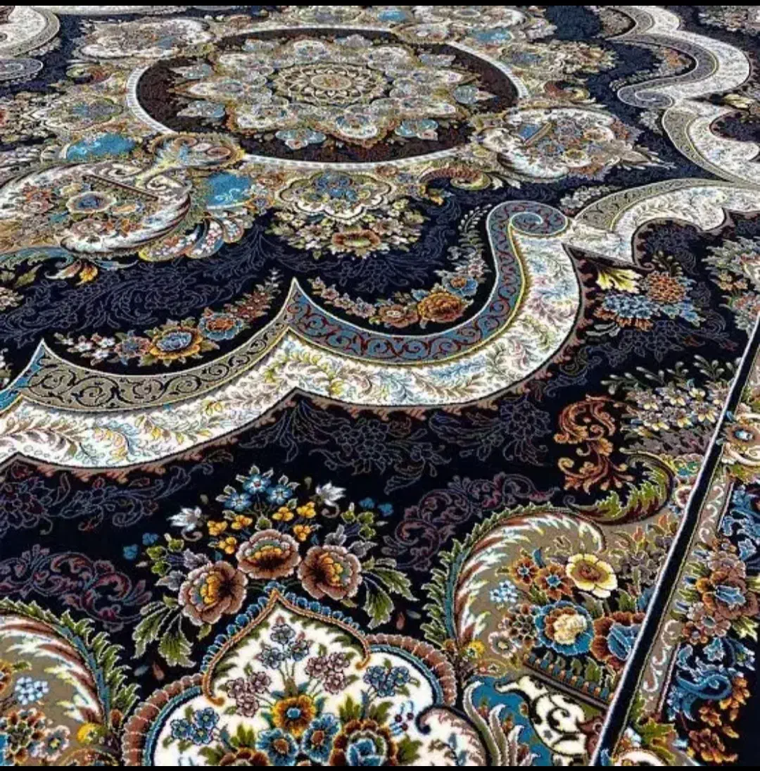 قالی ۱۲متری همراه دمدری و گردی|فرش|اهواز, کوی علوی|دیوار