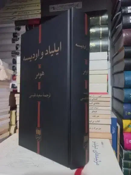 کتاب ایلیاد و ادیسه|کتاب و مجله ادبی|کاشان, میدان کهنه|دیوار