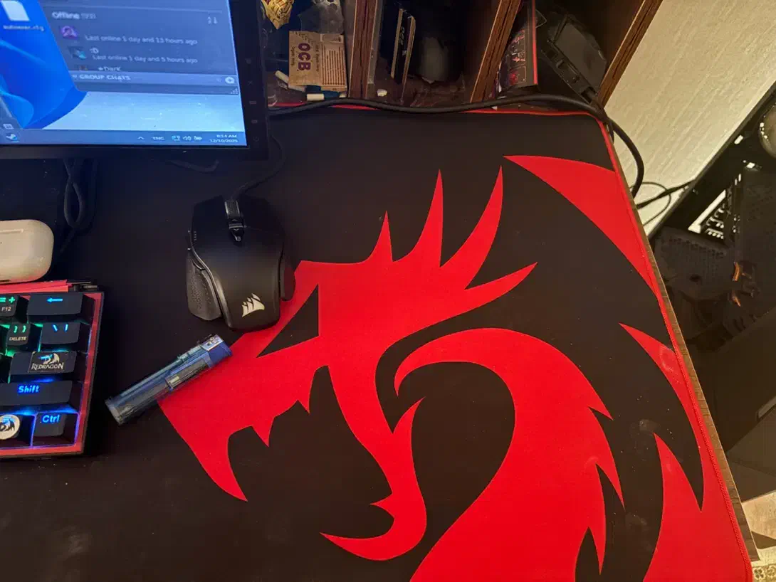 پد موس گیمینگ ردراگون سایز بزرگ ۳ روز خریدم|قطعات و لوازم جانبی رایانه|مشهد, ارشاد|دیوار