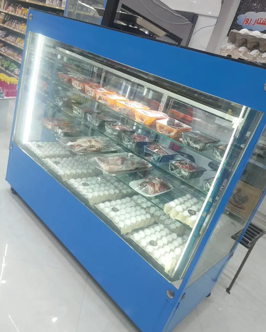 یخچال و ویترین قصابی با موتور فریزر|یخچال و فریزر|نیشابور, دارایی|دیوار