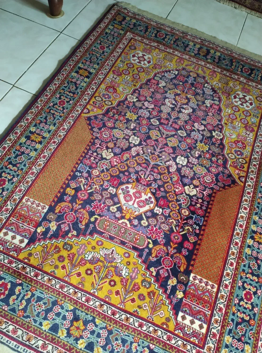 فرش دستباف مرینوس کشکولی|فرش|شیراز, شهرک والفجر|دیوار