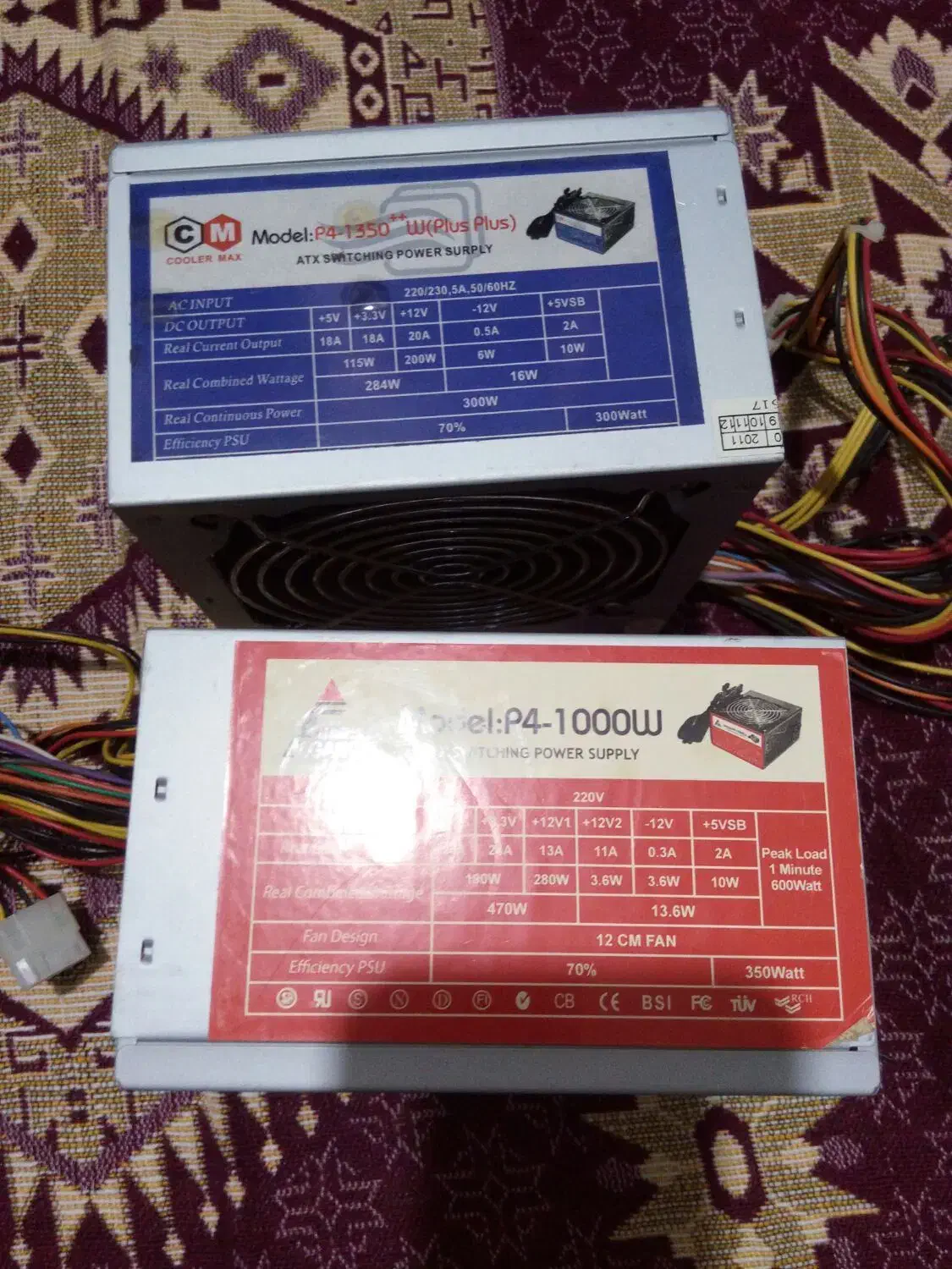 پاور 20 و 24 پین. پلمپ و تست شده|قطعات و لوازم جانبی رایانه|رشت, پارک شهر|دیوار