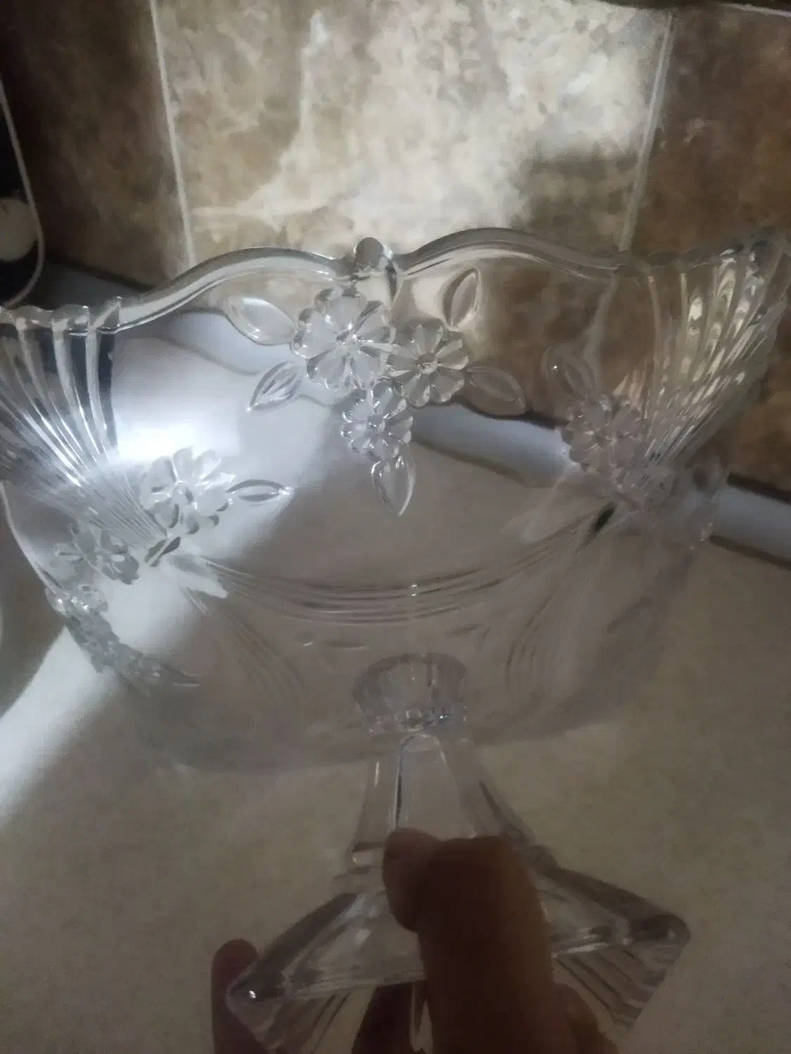 جا میوه ای کریستال|ظروف سرو و پذیرایی|تهران, جوادیه تهرانپارس|دیوار